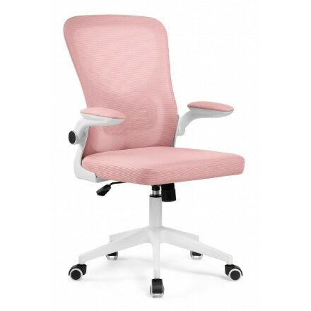 Офисное кресло Konfi pink / white 