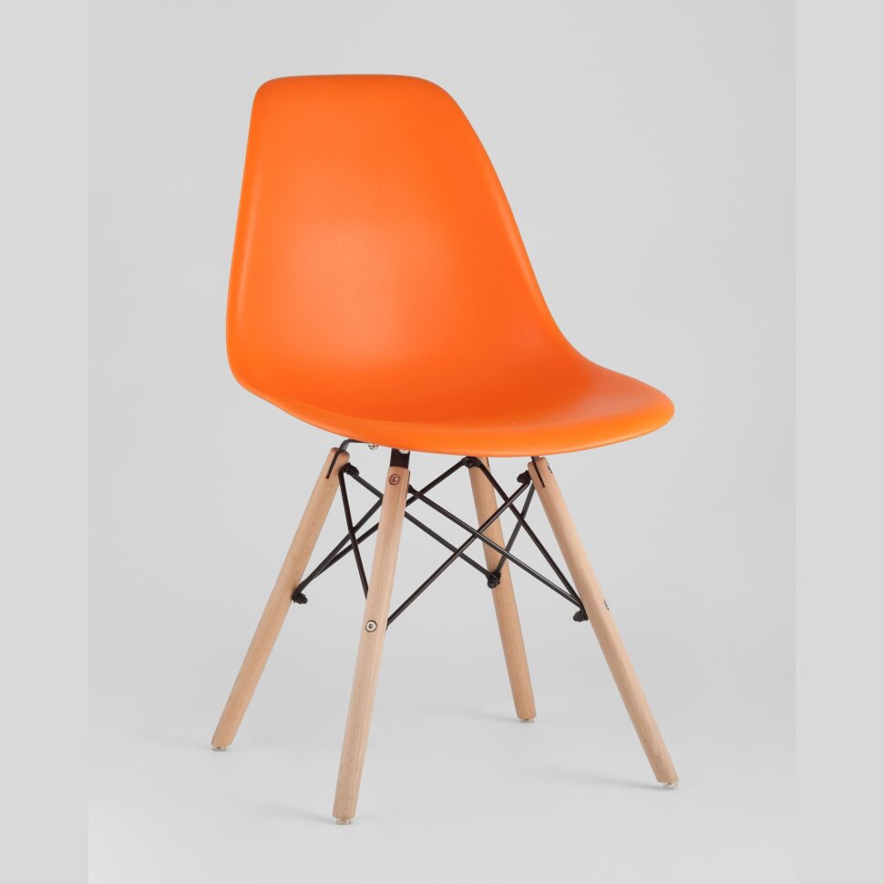 Стул Eames DSW оранжевый x4 