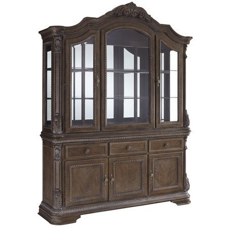 Буфет верх D803-80/81 Charmond Ashley Коричневый