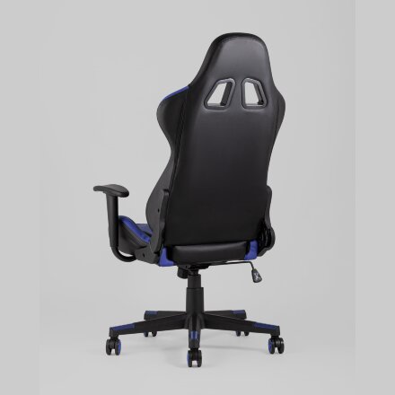 Кресло игровое TopChairs Gallardo синее 